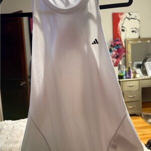 Adidas White Performance Tank